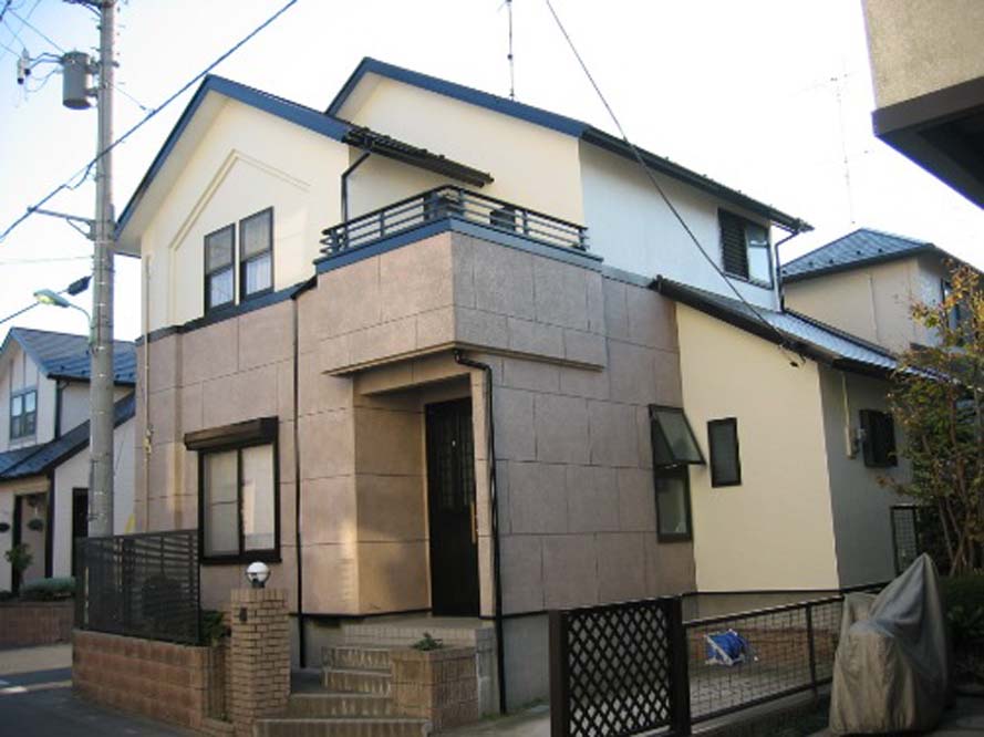 埼玉県上尾市 K様邸 玄関周りリフォーム・外壁・屋根塗装工事